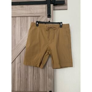 NEW Boss Banks stretch cotton shorts beige 32R slim fit